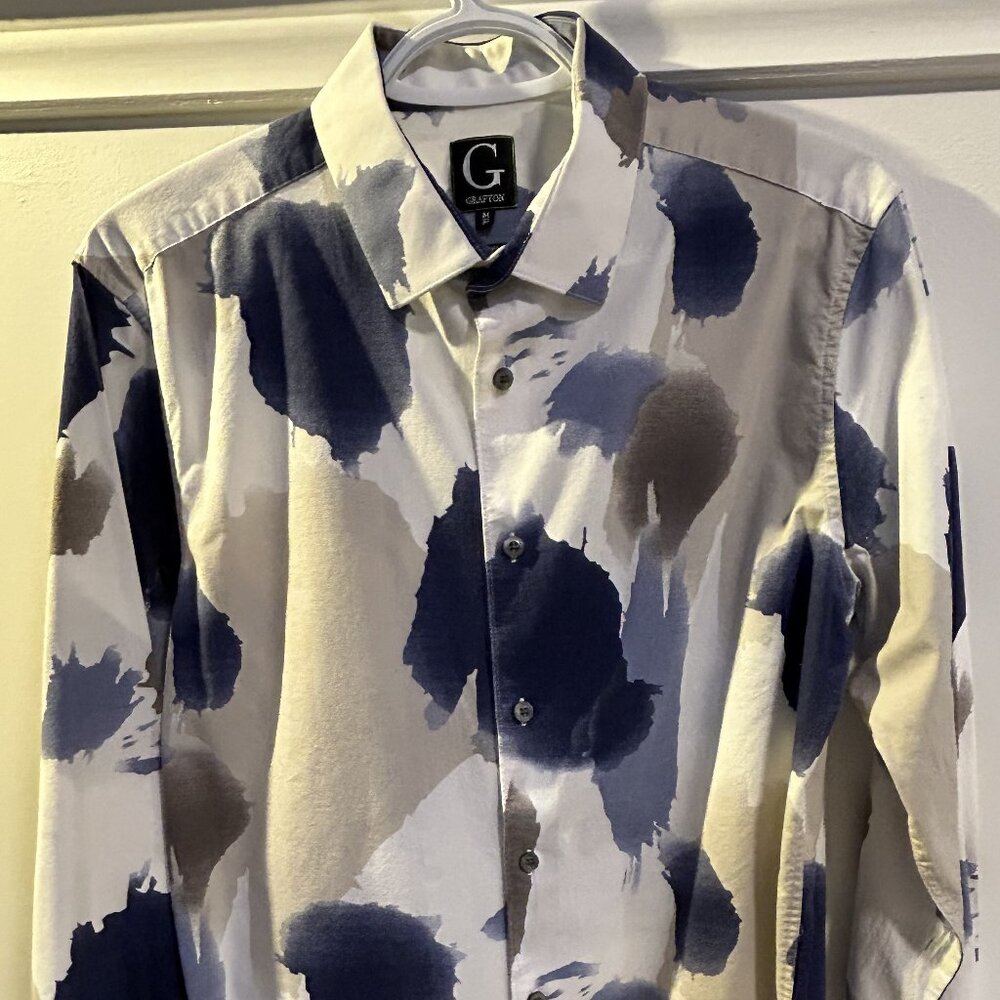 Grafton Casual Dress Shirt - Abstract Splotches